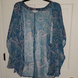 Sun and Shadow Lightweight Shawl